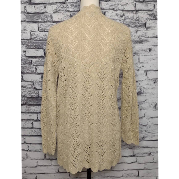 Gold shimmer sweater - Picture 3 of 5